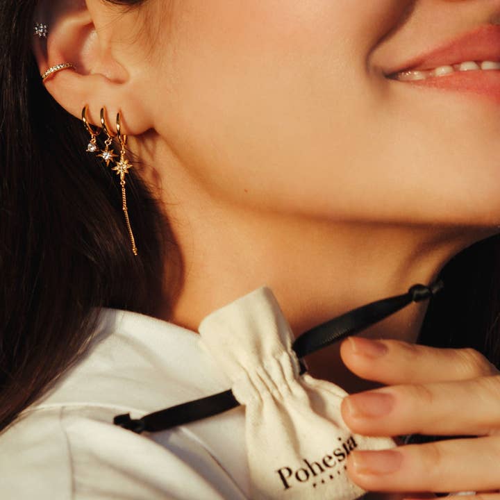 Pohesia - Wholesale Single Earring - CONCORDE PIERCING1