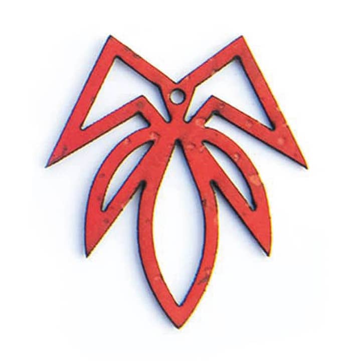 Breloque vermillon à la pièce (grande) for wholesale by Matcha Paris