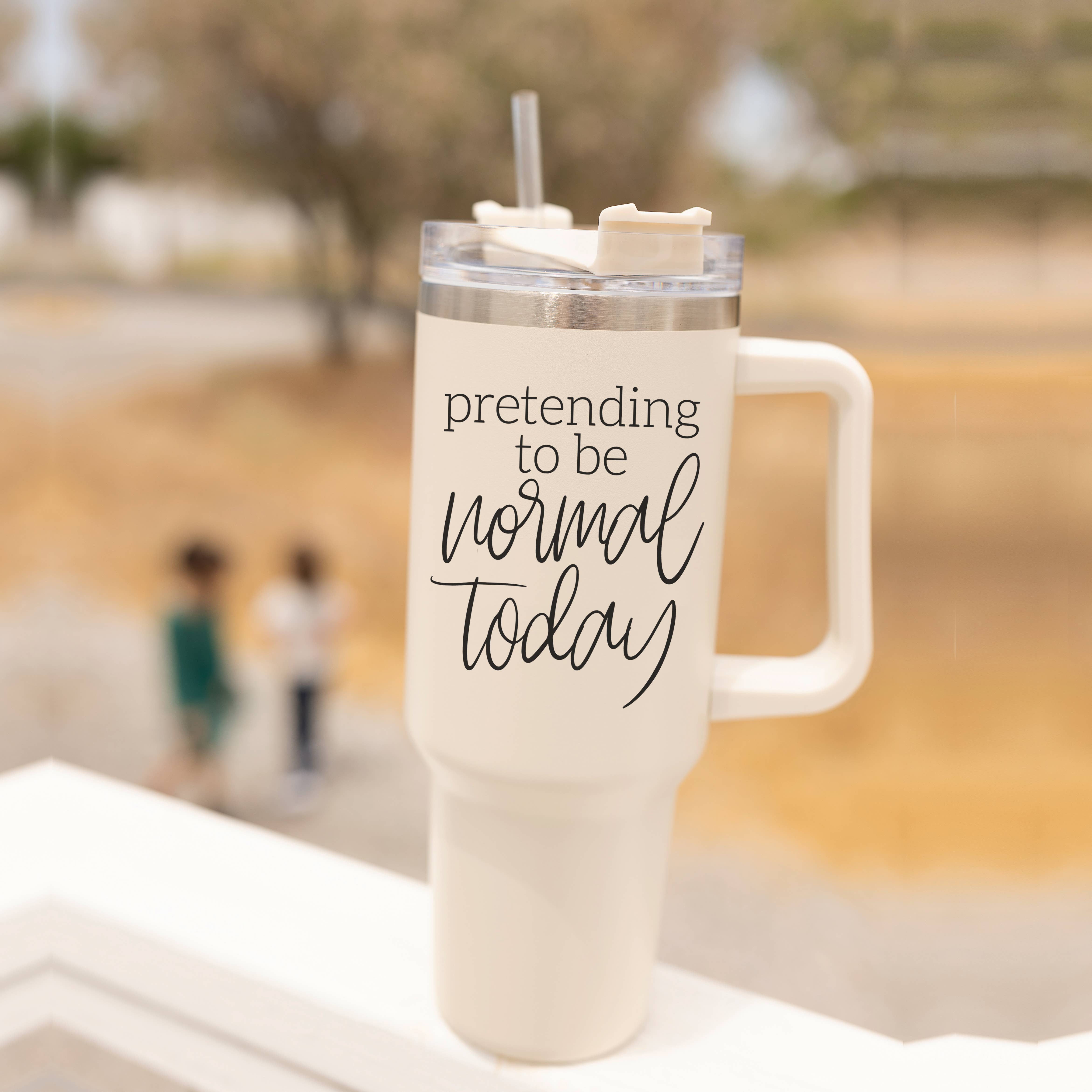 Gia Roma - Vendita all'ingrosso Bicchiere/tazza termica - Funny Mom Bicchiere regalo da 40 once con manici, tazze con coperchio40