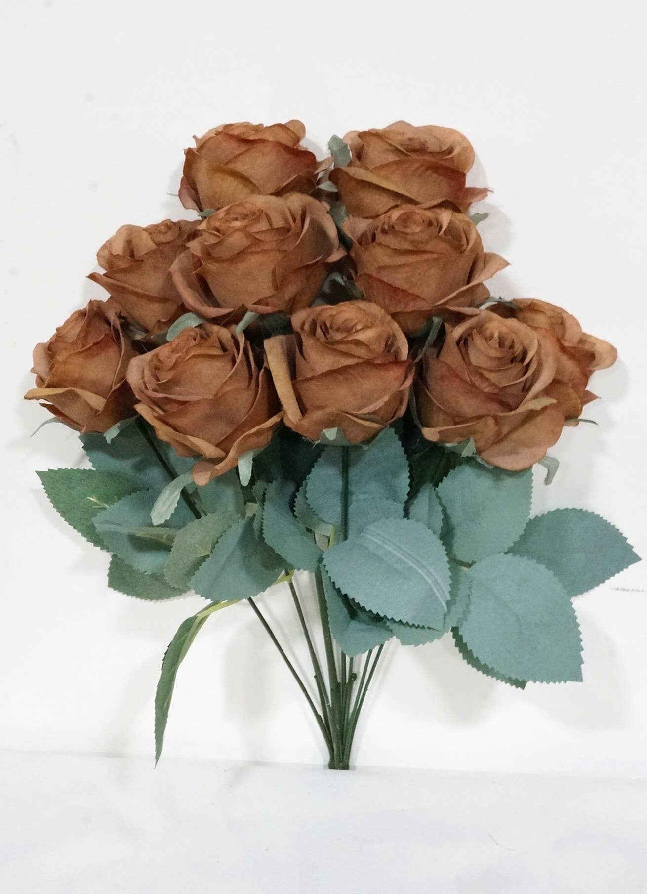 Sweet Home Deco - Wholesale Artificial Flowers - Princess Diana Rose Silk Artificial Flower Bunch, 10 Heads2