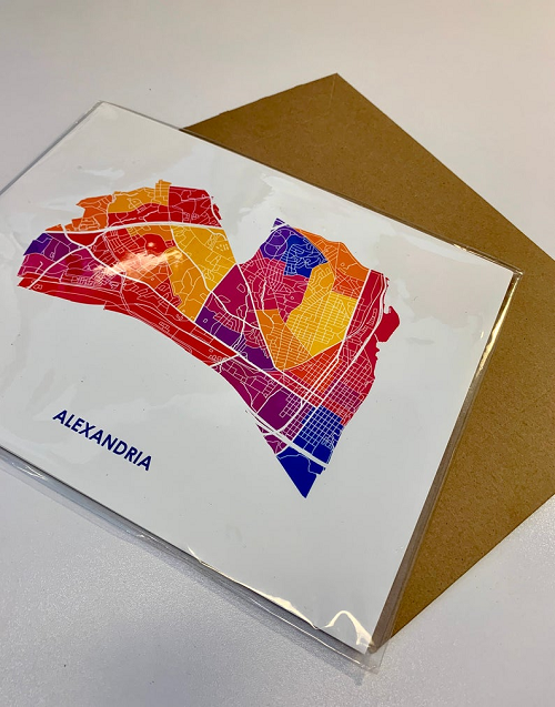 Juanita's Adventures – Impressão artística por atacado – Impressão do mapa Juanitas Oxford7