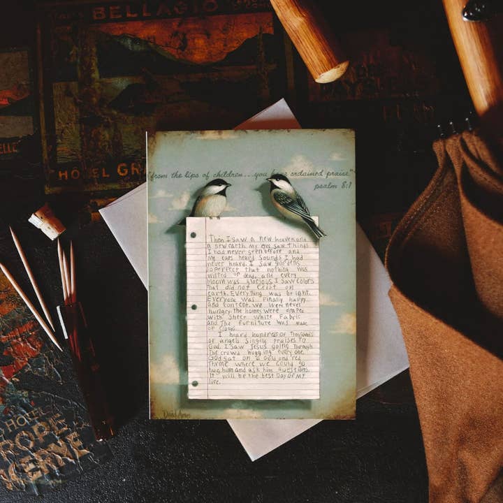 David Arms - Wholesale Everyday Greeting Card - “The Best Day of My Life” Notecards1