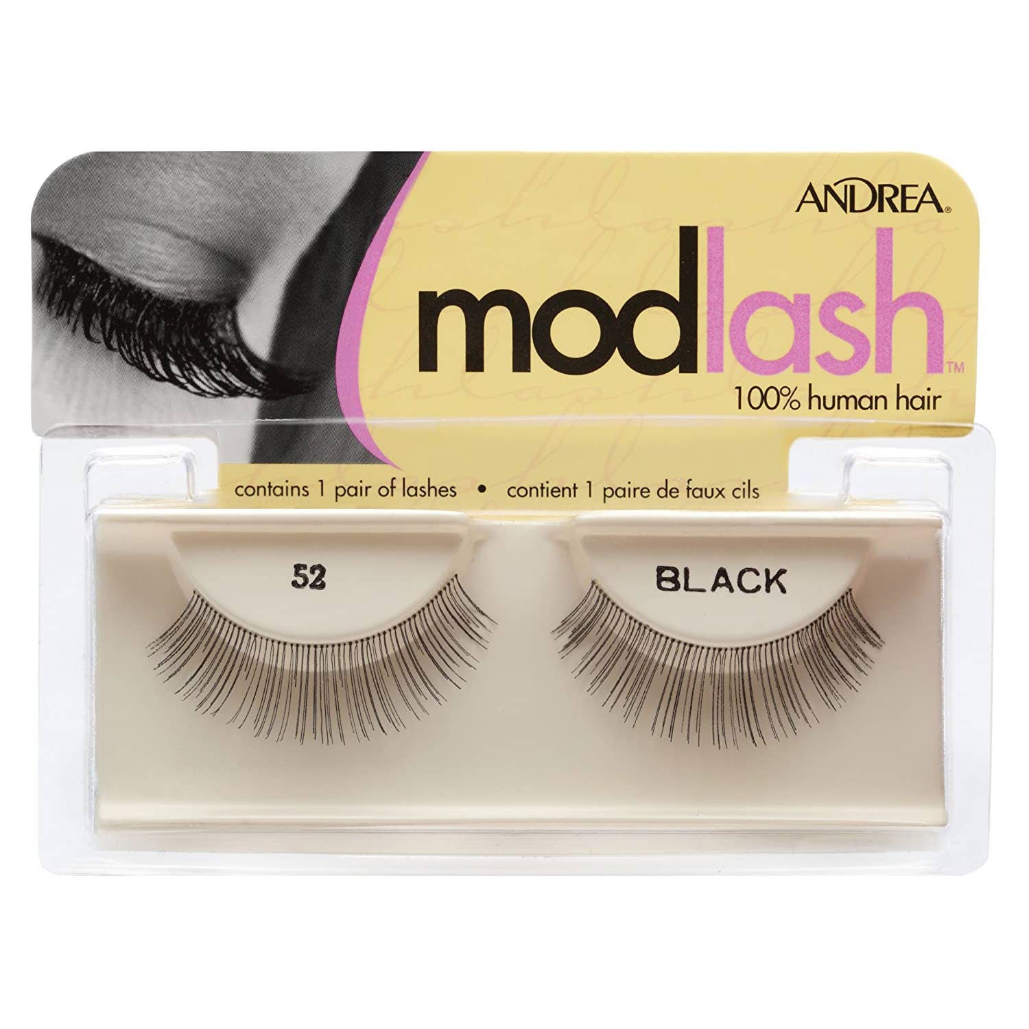 KT Supply - Wholesale False/Fake Eyelashes - Andrea Strip Lashes, 52 Black0