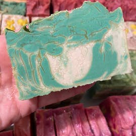 Rosemary Mint Artisan soap for wholesale by Bellalicious Bath and Body