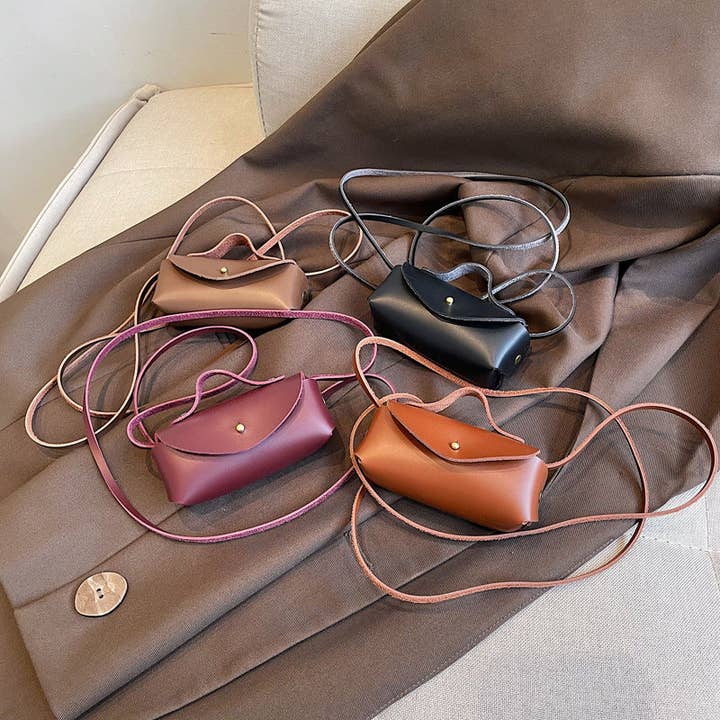 Mini Children’s Shoulder Bag Stylish Casual PU Leather Crossbody Bag for wholesale by The Find Peaks