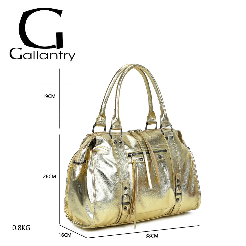 Gallantry - Wholesale Purse/Bag Accessory - Unisex - Skyla Metallic Medium (R-1979-2A)4