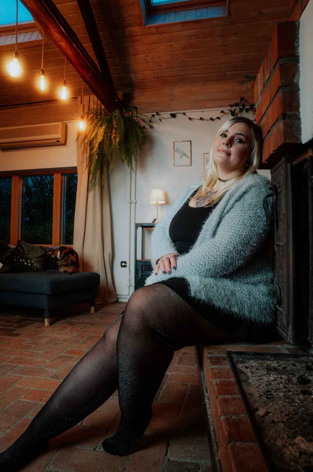 Dual Defiance – wholesale Tights – Women's – SILVER DAWN Glitter Tights (limited)5