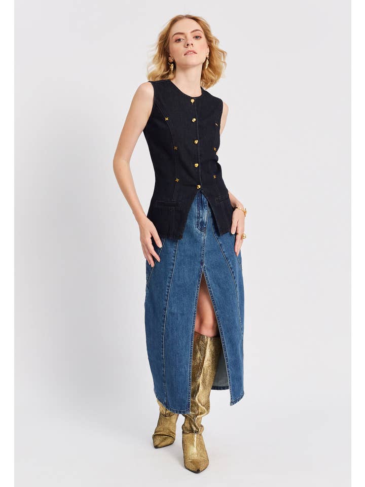 Be Sunset - Wholesale Outerwear Vest - Women's - Vasca Vest1