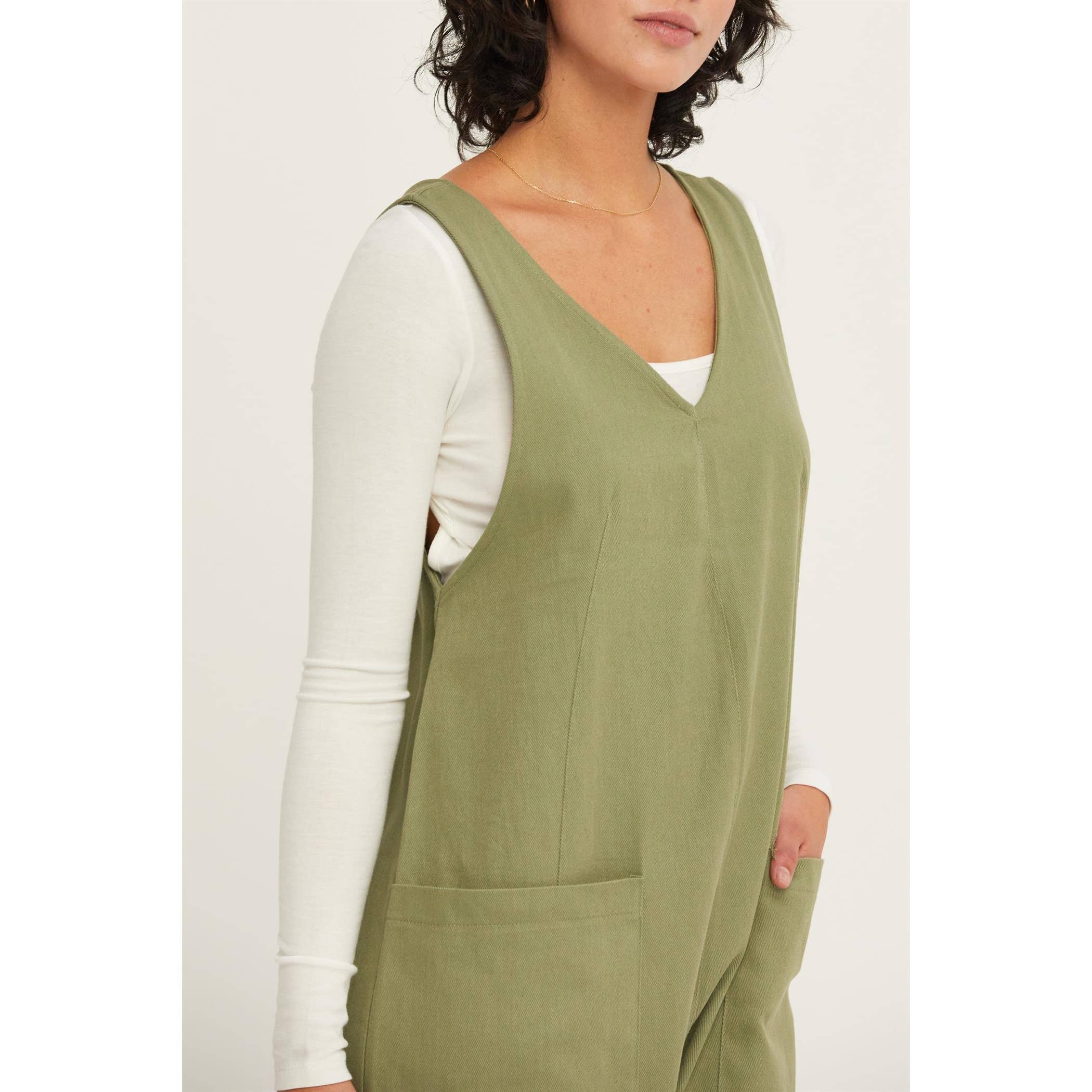 Double Zero - Vente Combinaison – femme - Combinaison décontractée avec poches plaquées1