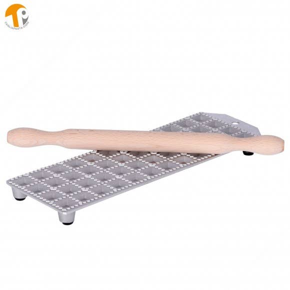 Ravioli Mold for Making 48 Square Ravioli of 25x25 mm for wholesale by Tagliapasta