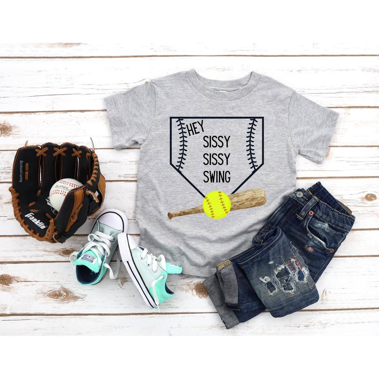 Grey Hey sissy swing  (no bow) for wholesale on Faire0