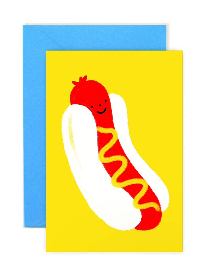 Hot Dog - Mini Note for wholesale by Karen Schipper