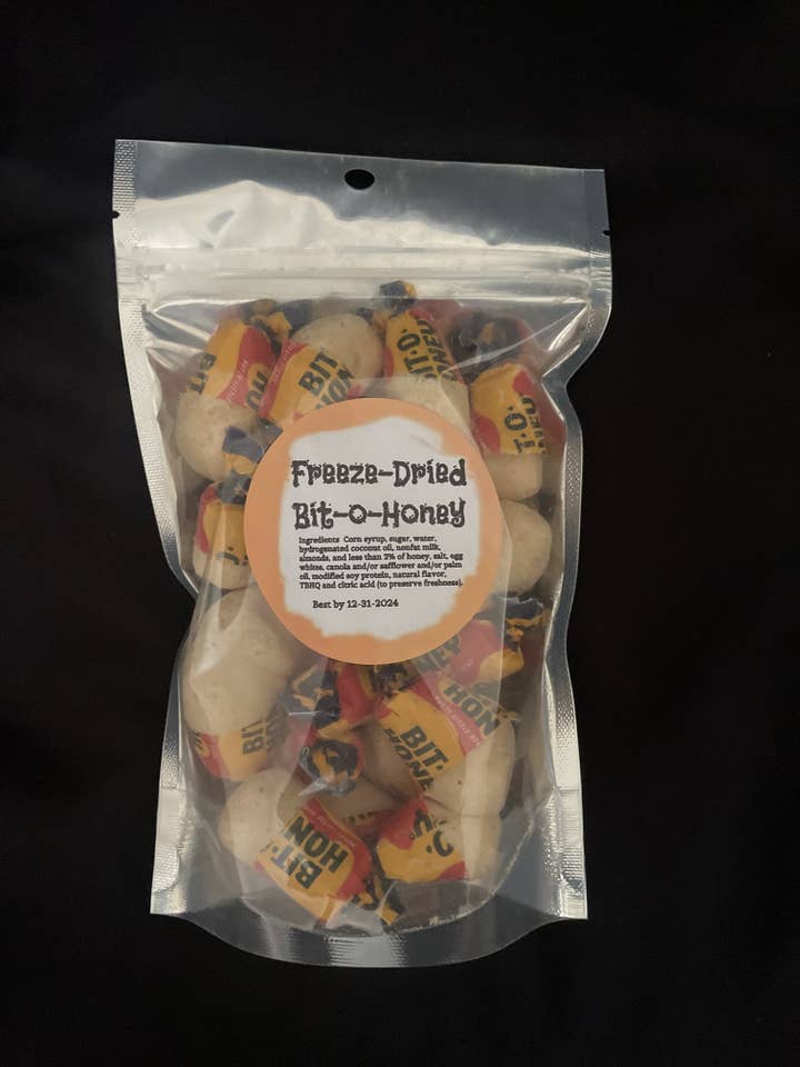Freeze Dried Bit O Honey for wholesale by Freeze Dried Pickle Favorites and more