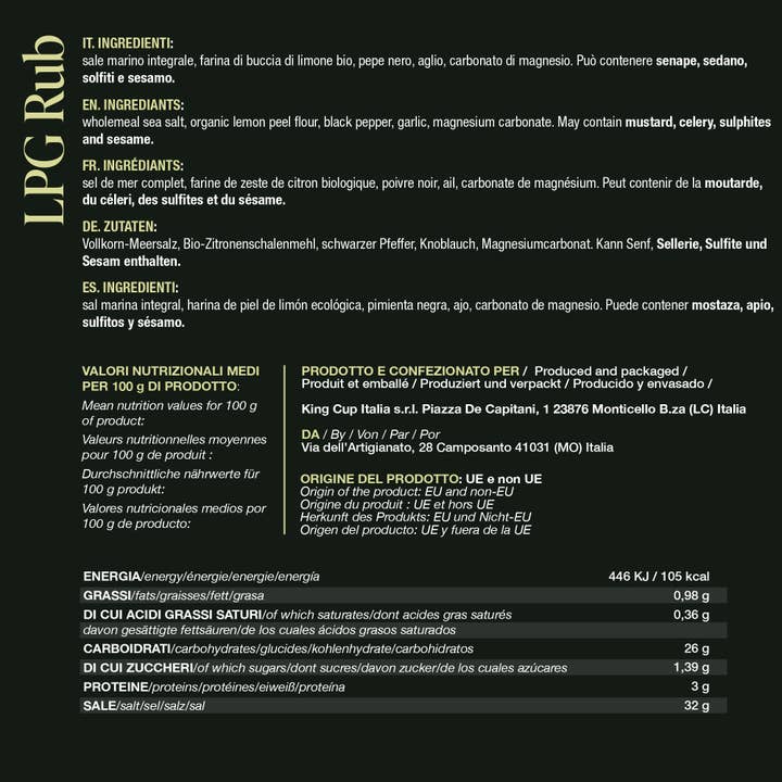 BBQ King - Wholesale Rub - LPG Rub 210 g (7.41OZ)1