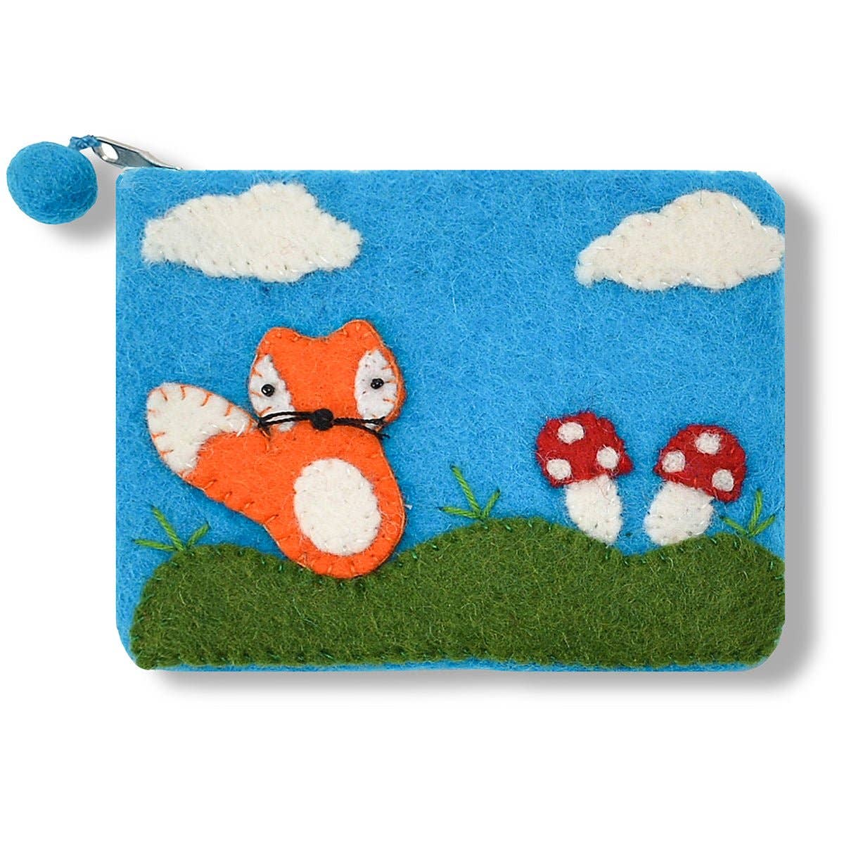 BNB Crafts Inc. - Wholesale Coin Purse - Kids - Fox and The Mushroom Coin Purse4