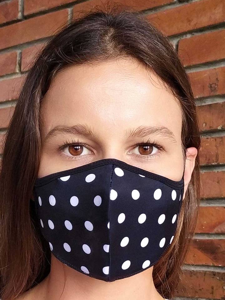 Men & Women Polka Pops Assorted Mana Mask Carbon Filter for wholesale by MANA