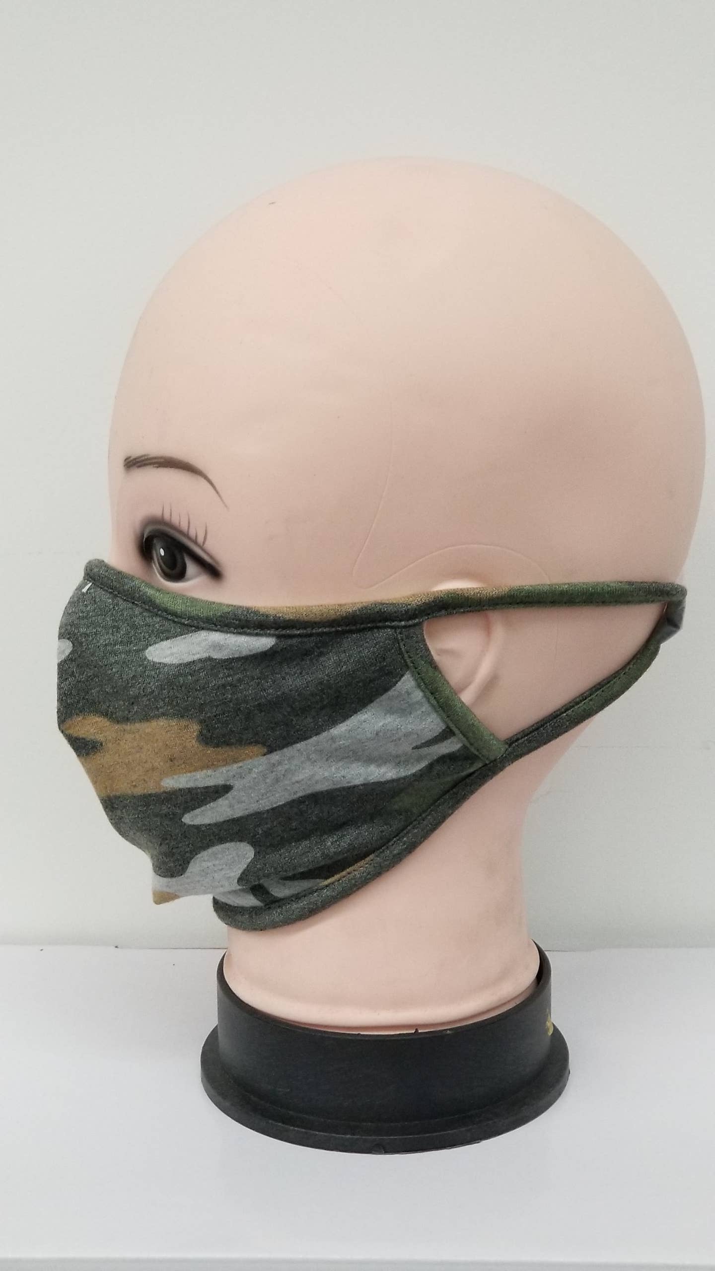 Vibrato Clothing - Vente Masque/visière de protection pour le visage - Masque anti-poussière réutilisable - CAMOUFLAGE1