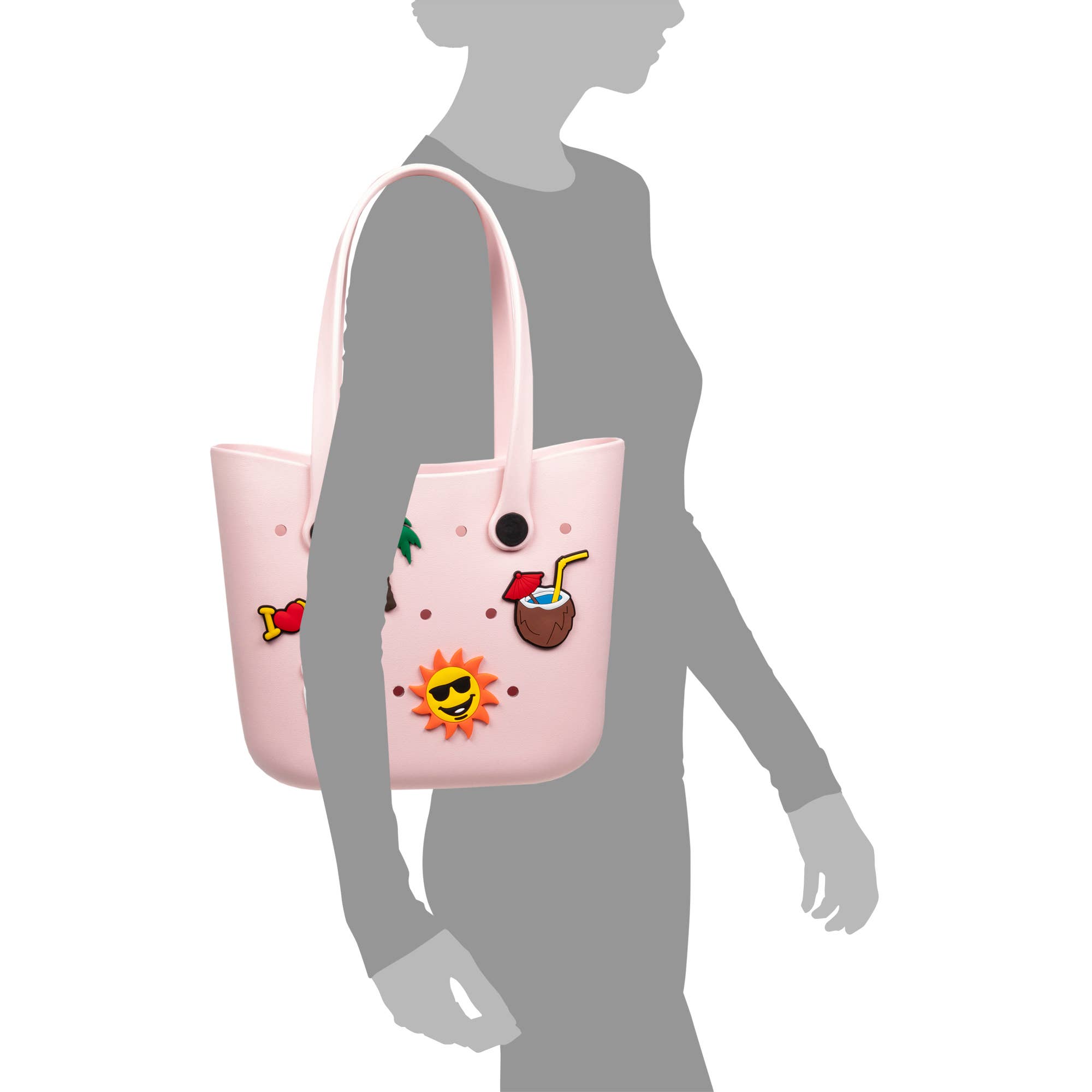 FIRENZE ARTEGIANI - Wholesale Beach Bag - VillaPoma Shopper beach bag, made of EVA rubber and charms7