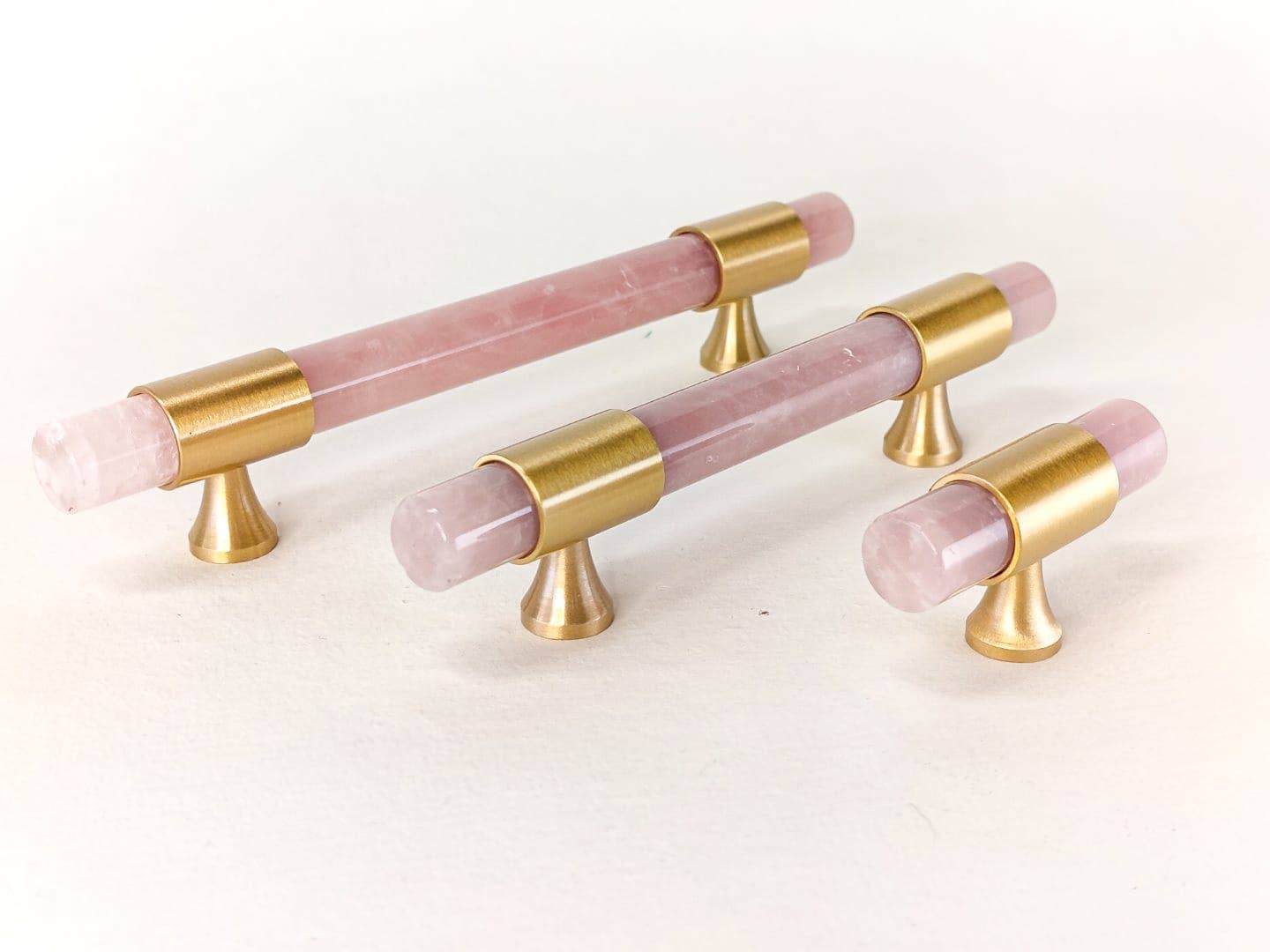 PIETRA DI CASA - Wholesale Knob/Pull - Pink Onyx Bar Knob/Pull Handle S/M/L Natural Luxury Stone2