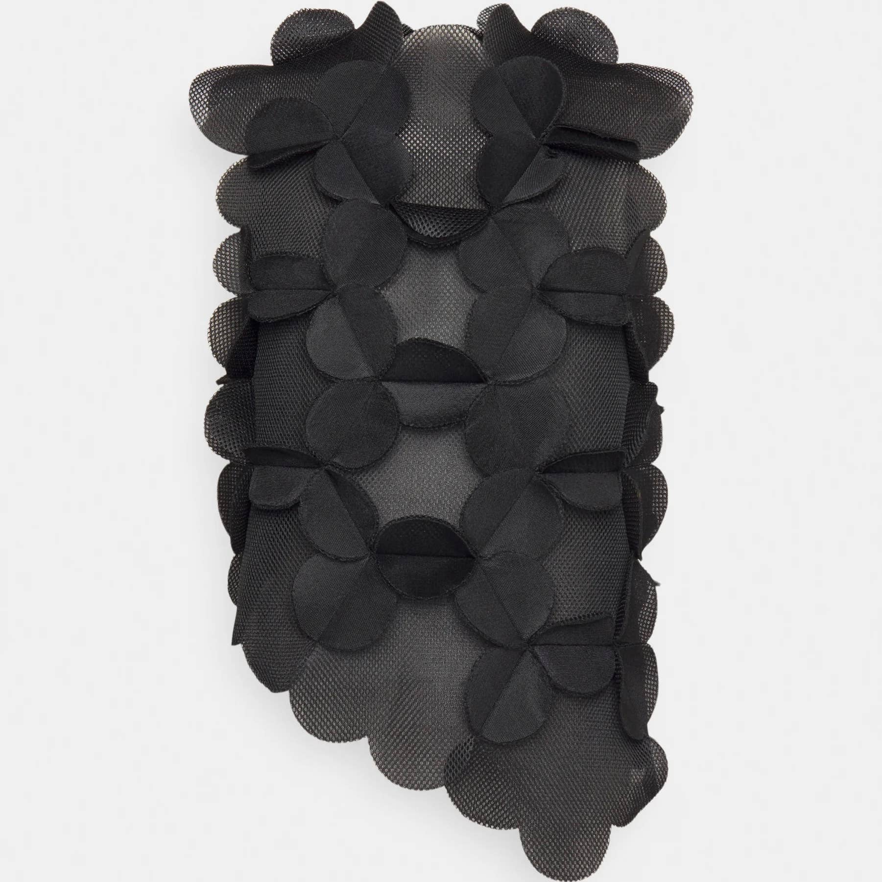 Black VE002 Spring Lace Mesh Vest: Sheer Elegance for wholesale on Faire0