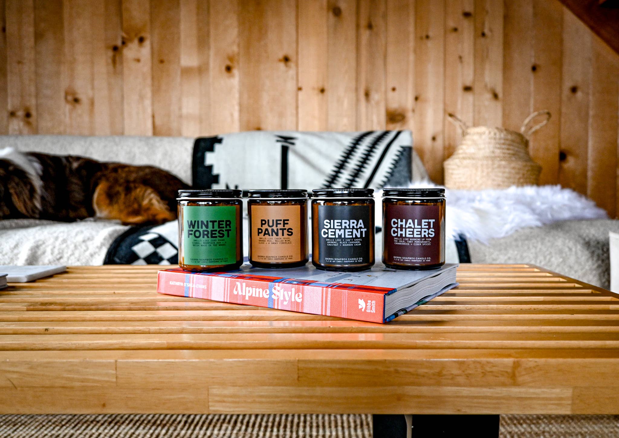 Sierra Soapbox Candle Co. - Wholesale Jar/Filled Candle - Sierra Cement [Cardamom + Vanilla Bourbon] 2