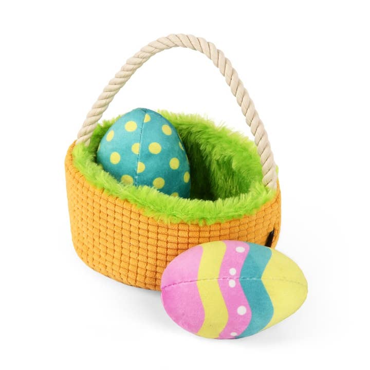 PLAY Hippity Hoppity Collection Egg Basket for wholesale by Alamo Pet Experts