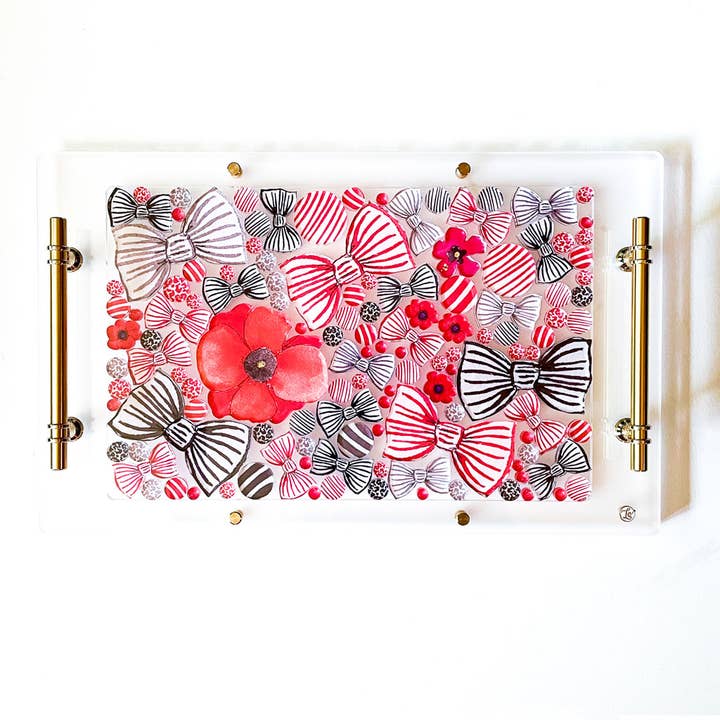 THE ANN ACRYLIC OBSESSION TRAY- MADE TO ORDER 2-3 WEEKS for wholesale by LO in LONDON®