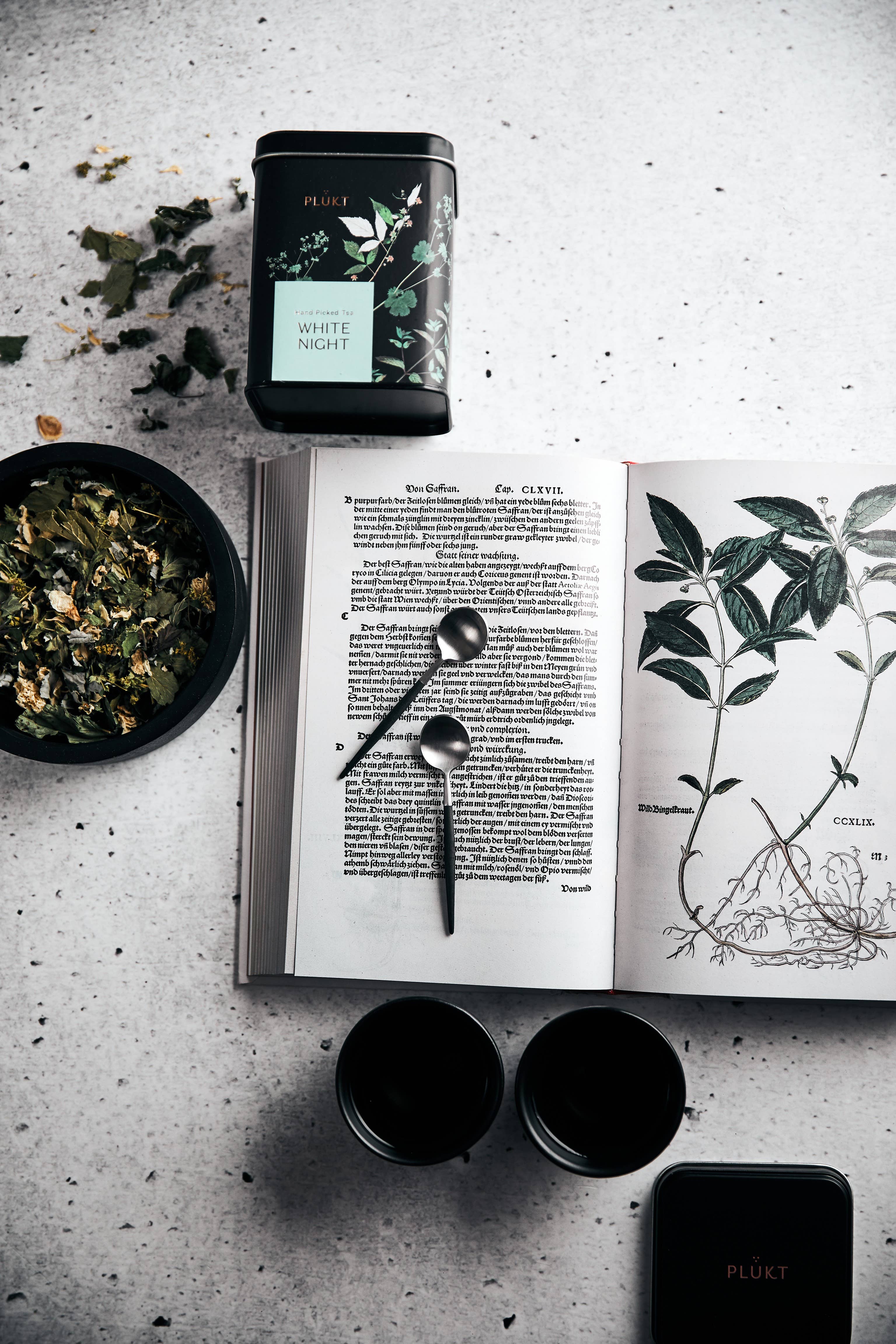 Plūkt - Wholesale Health/Detox Tea - Tea Blend White Night - calming evening herbal , relaxing6