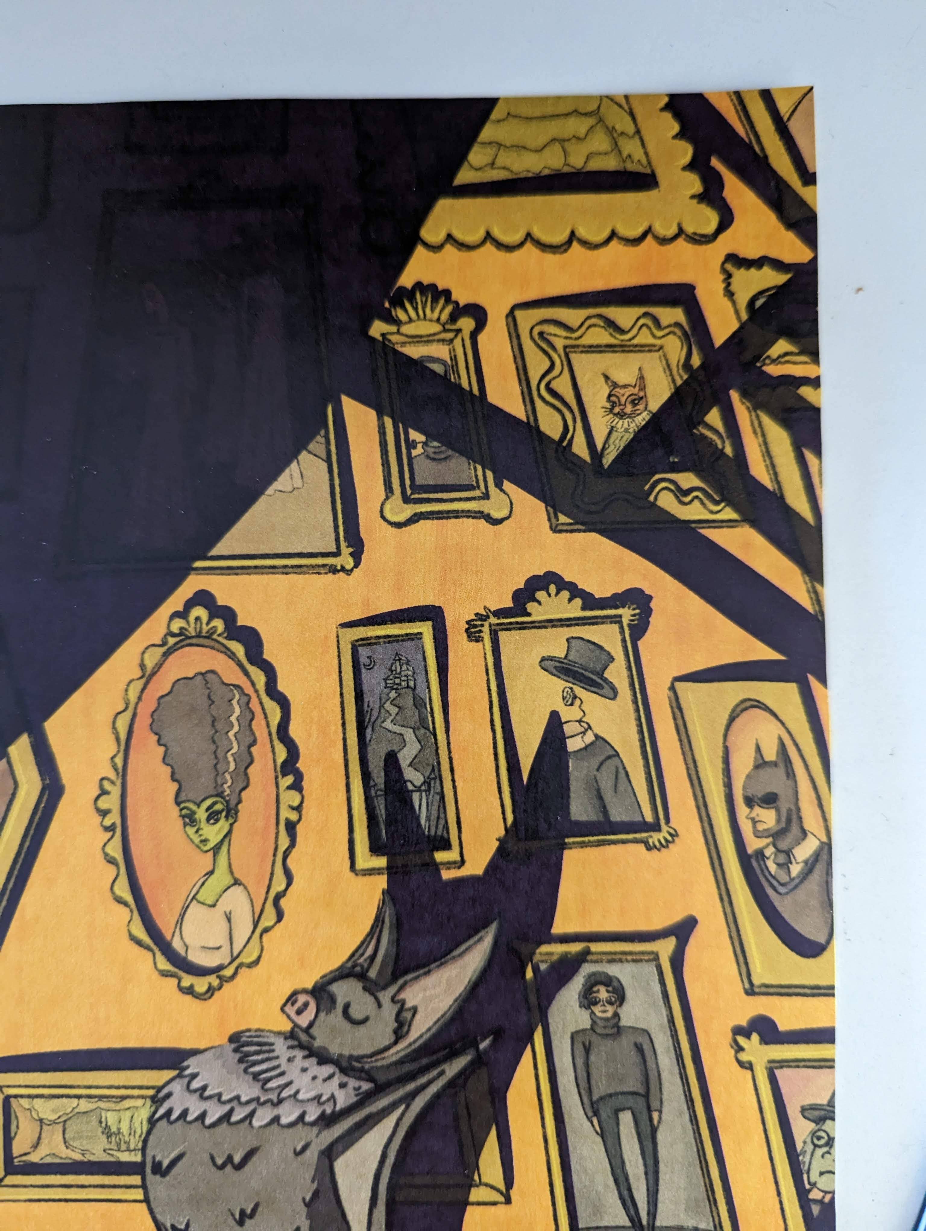 Ham Eye Am - Wholesale Art Print - Sassy Vampire Bat Gallery Wall Art | 5x7 or 8x10 Prints 5