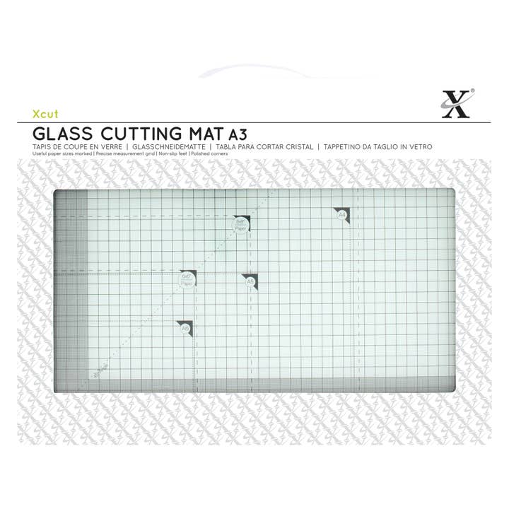 Xcut A3 Tempered Glass Cutting Mat, Craft Board Accessories for wholesale by West Design Products