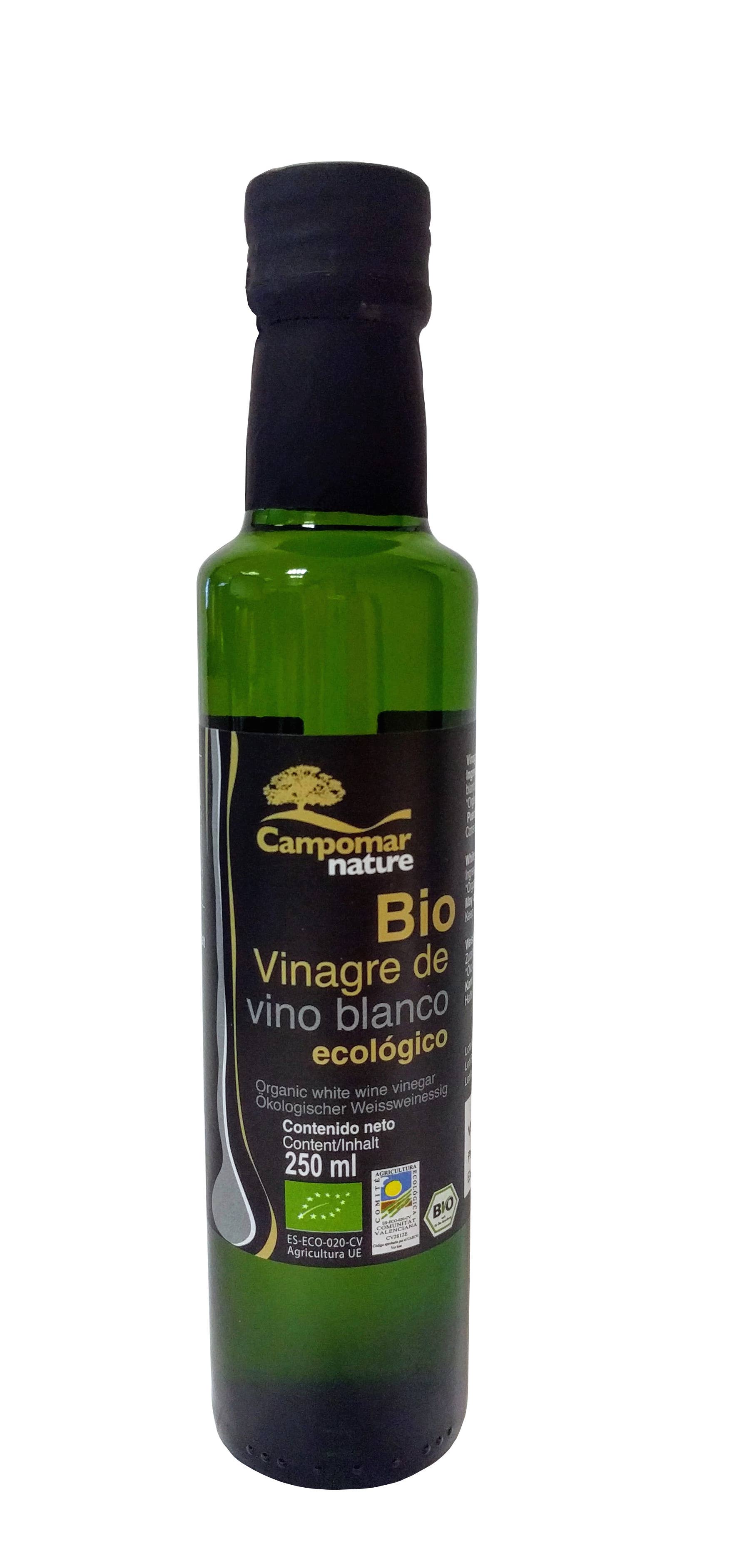 NATURE BIO ORGANIC FOOD FROM SPAIN S.L. - Wholesale Vinegar - ORGANIC WHITE WINE VINEGAR 250 ml
