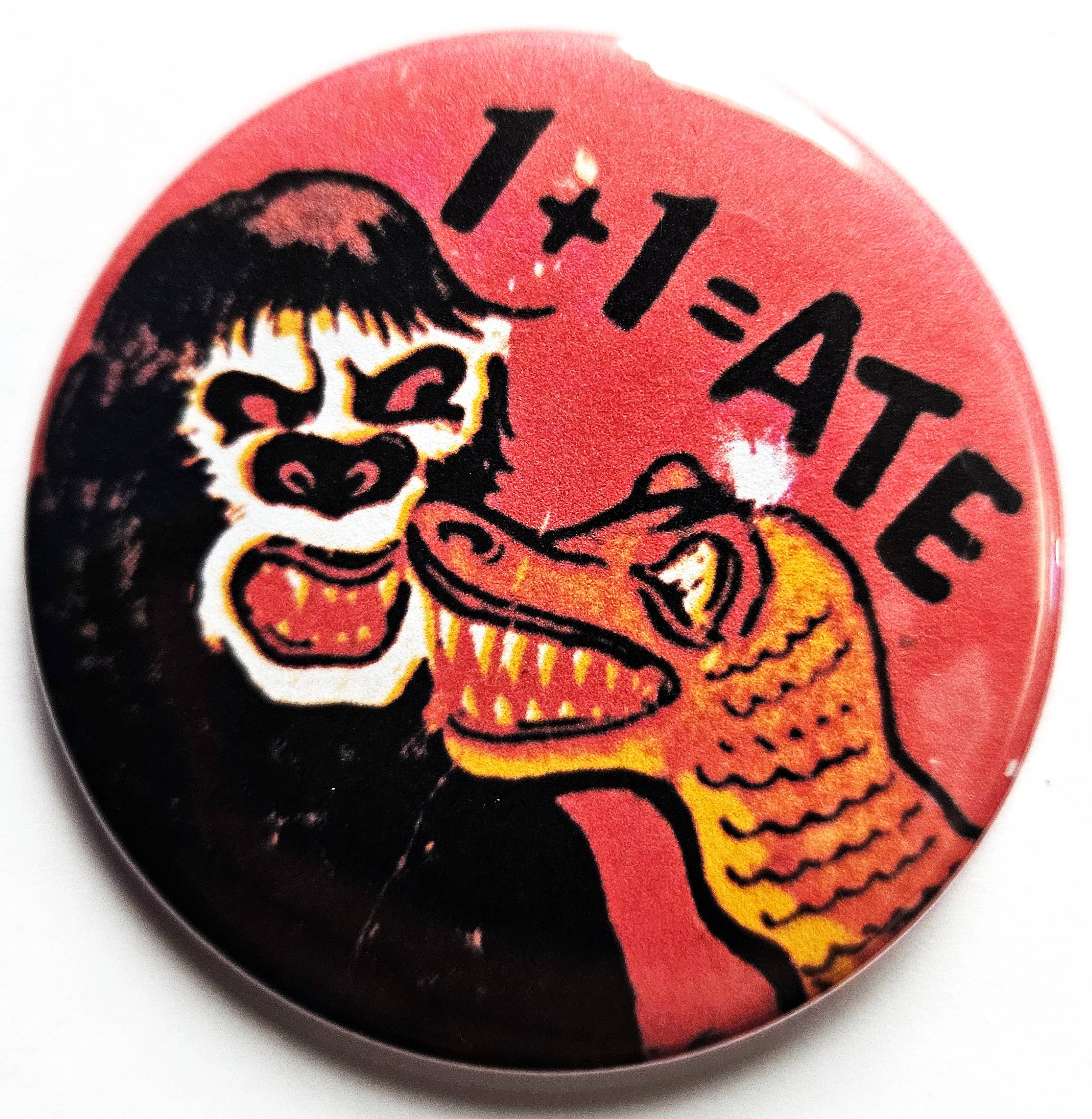 Flip The Record - Wholesale Lapel Pin/Button - Vintage Horror Buttons Magnets & Bottle Openers. set 090
