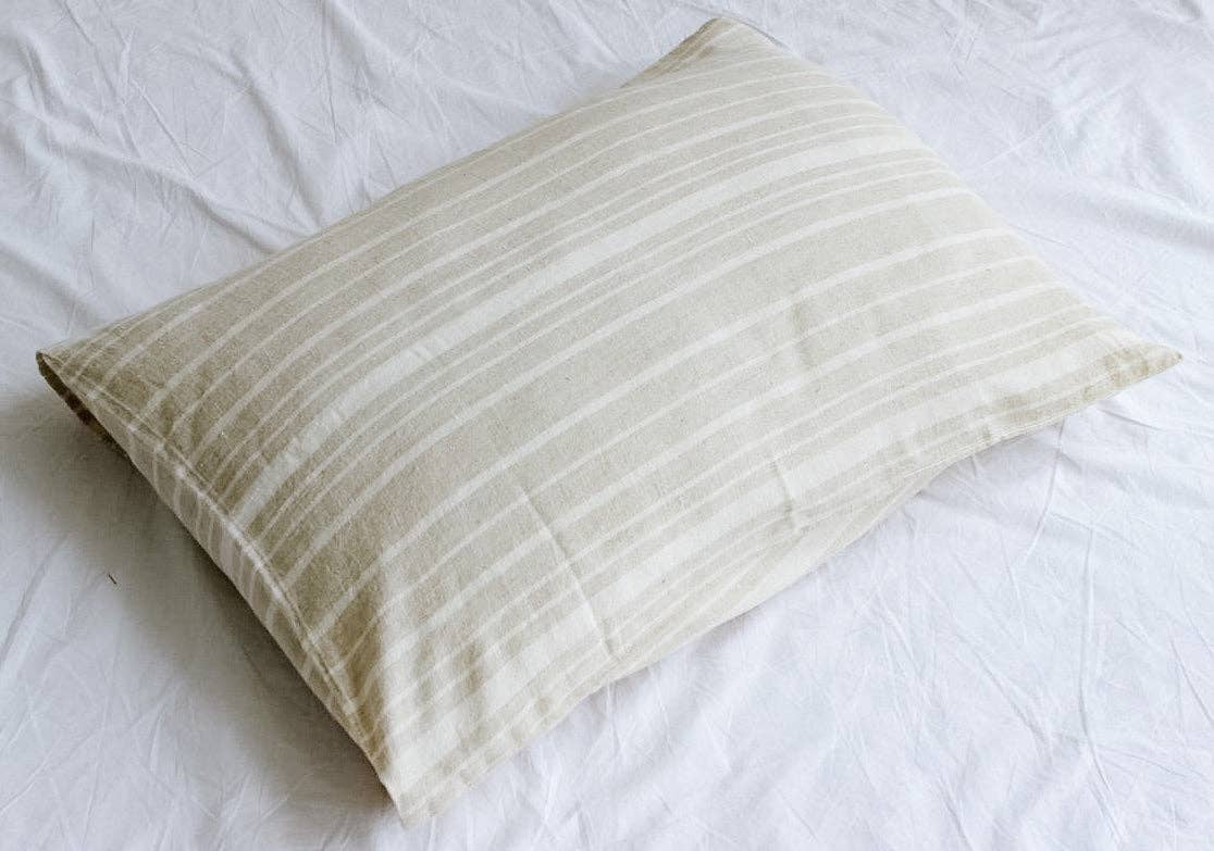 LinenQ – wholesale Bedding pillowcase/sham – Linen pillow case Standard size (1pc) 20x26 Inches10