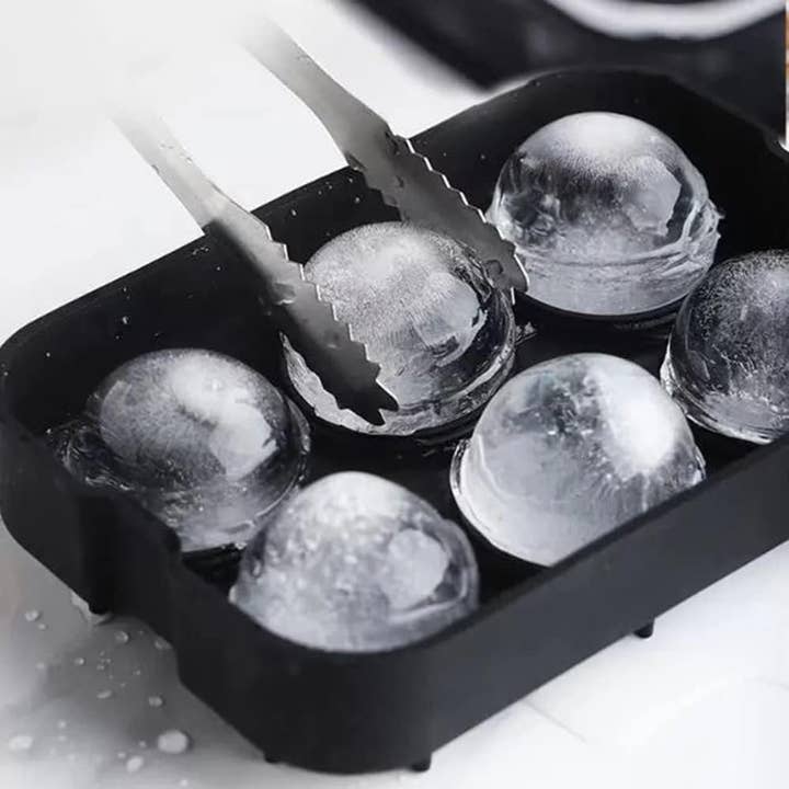 Vigor Path - Wholesale Ice Tray/Mold - 2-Pack Whiskey Sphere Shape Giant Ice Cubes Molds3