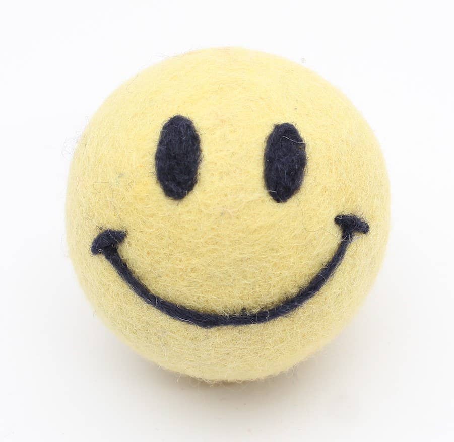 Ethical Global - Wholesale Dryer Balls - Smiley Face: Eco Wool Dryer Balls Fair Trade