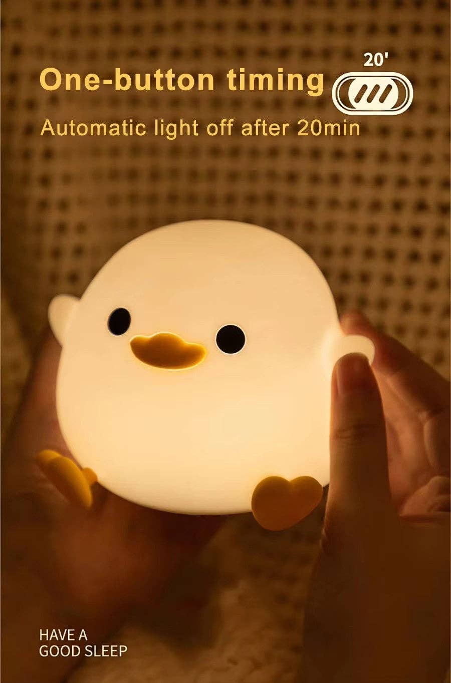 HaHaHome - Wholesale Night Light - Kids & Baby - Duck Night Light10