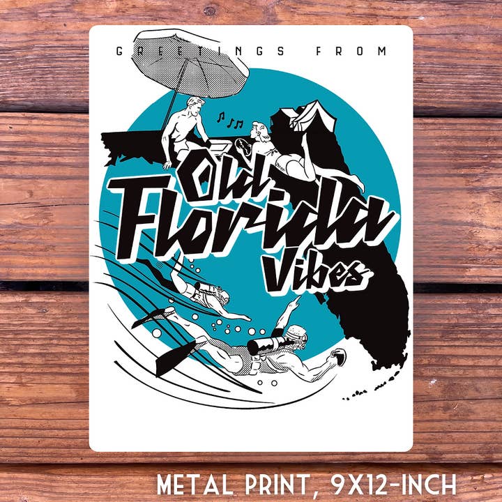 Saludos desde la Vieja Florida para venta al por mayor de Old Florida Vibes