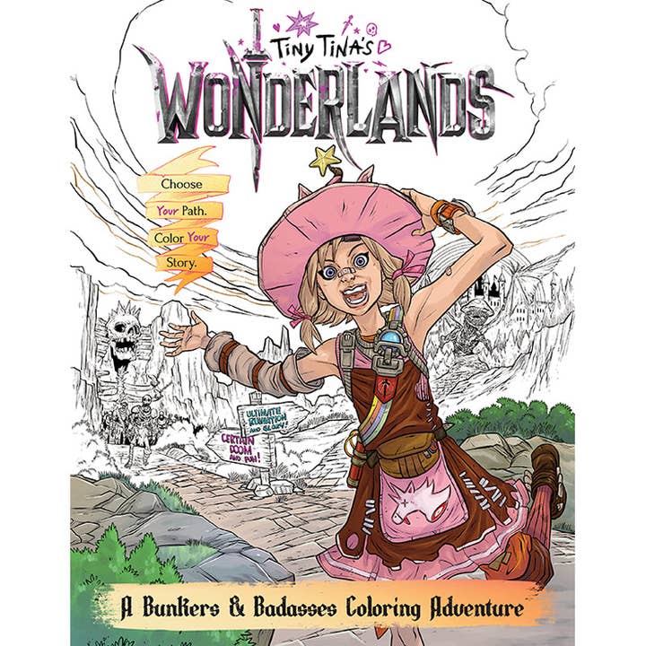Tiny Tina's Wonderlands: Coloring - SALE! for wholesale by Insight Editions - #1 Pop Culture Publisher