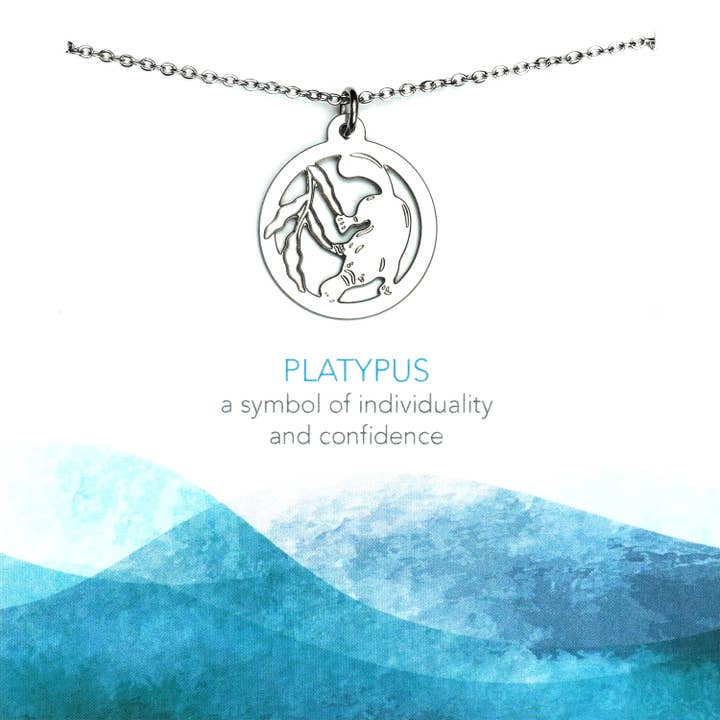 Platypus Necklace for wholesale by Melissa Lew
