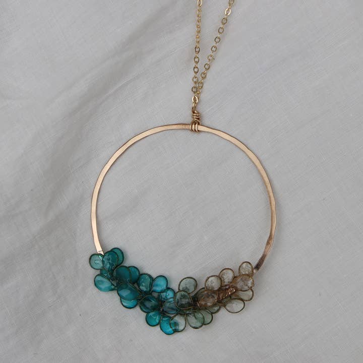 Laurel Necklace, Gold-Filled, Large for wholesale by Verso