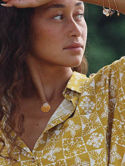 Collier Coquillage Sunrise - Chaîne de 16" pour la vente par Wings Hawaii