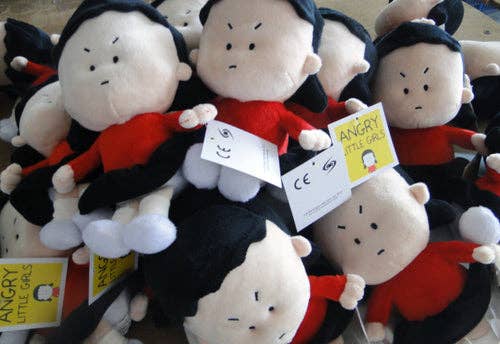 Angry Little Girls - Wholesale Stuffed/Plush Toy - Kids & Baby - Angry Little Asian Girl Plush Doll1