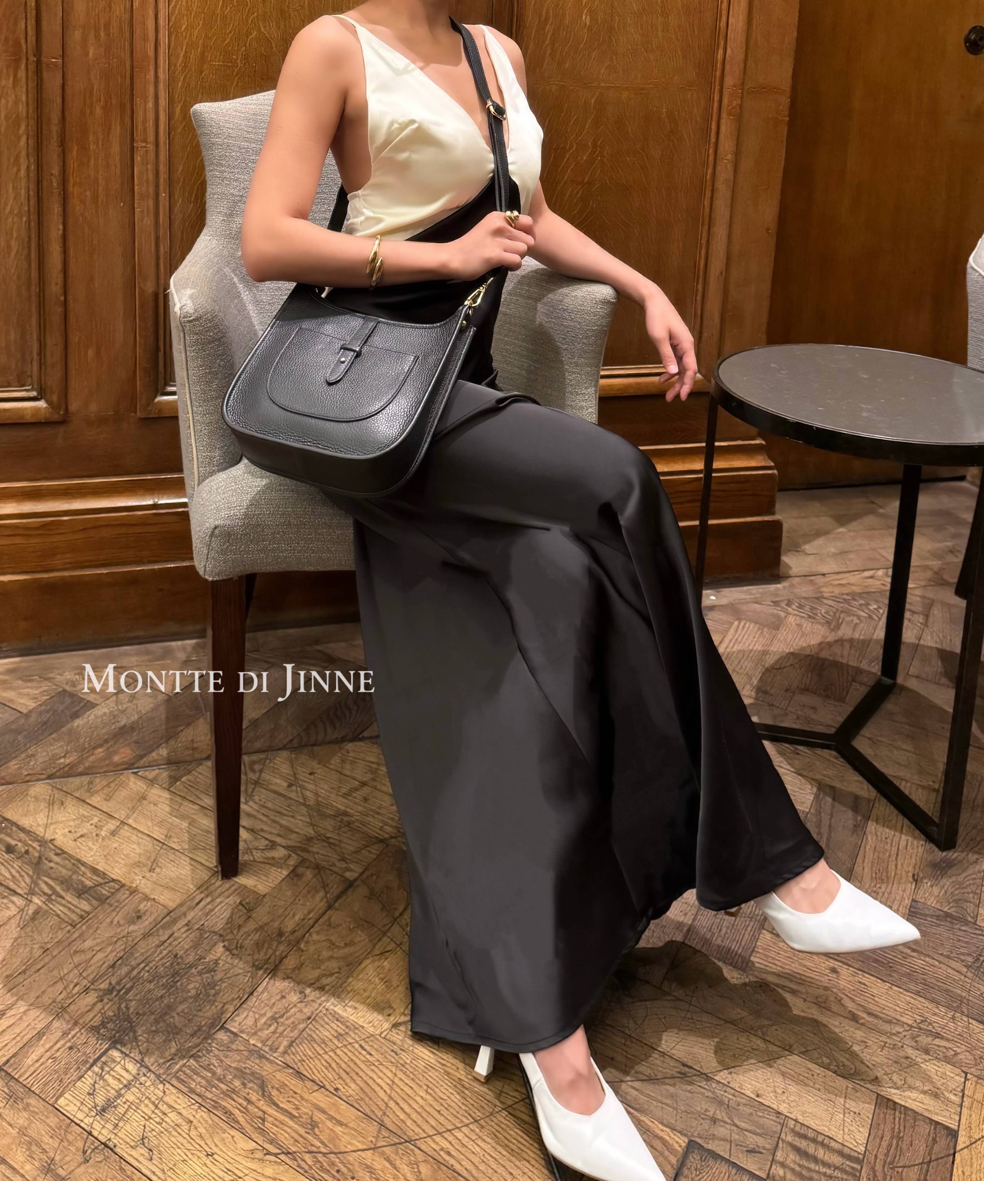 MONTTE DI JINNE – Bolsa de ombro – Mulher por atacado – Mala de Sela Alta em Pele Genuína Italiana Feita à Mão14