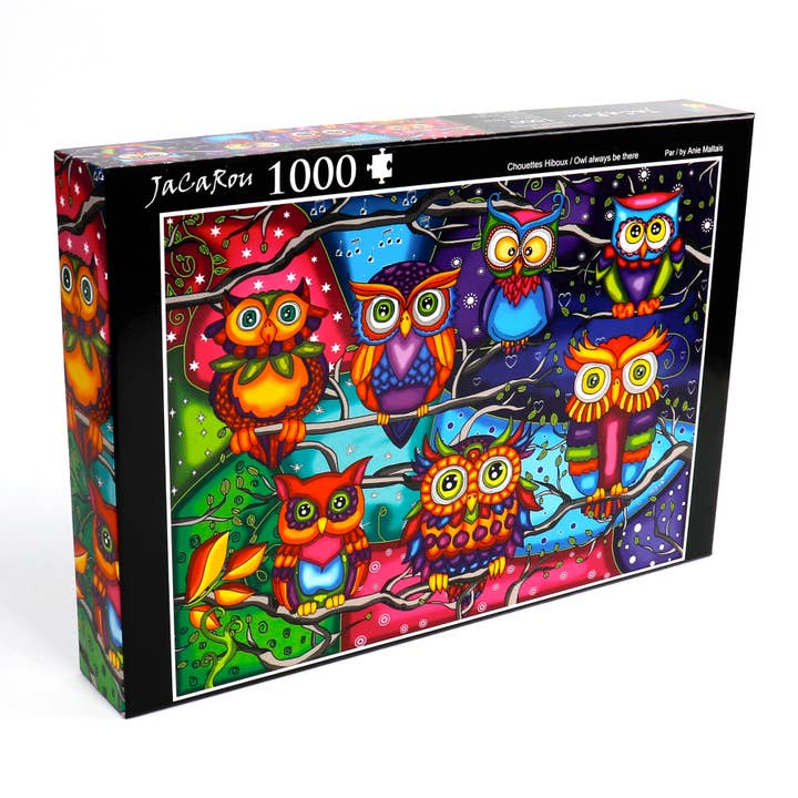 JaCaRou Puzzles Inc. - Wholesale Puzzle - Adult - Owl Always be There 1000pcs Jigsaw Puzzle1