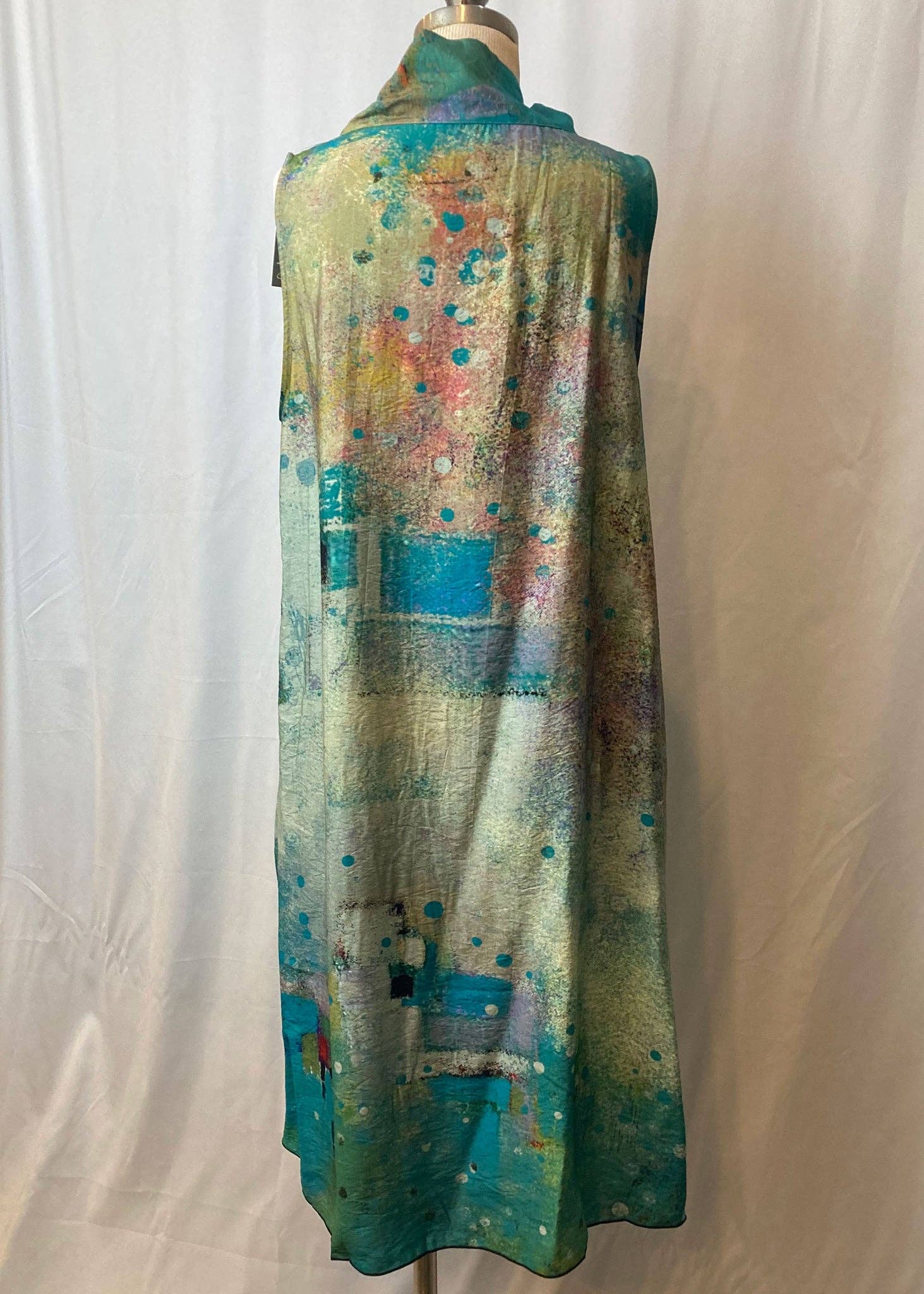 3 Potato - Wholesale Dress - Women's - Lightweight Viscose Flowing Dress 71023