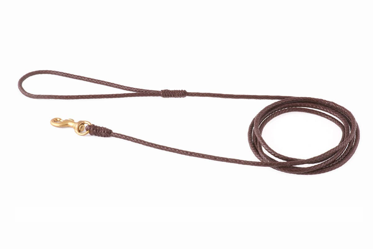 Alvalley - Wholesale Pet Leash - Dog - Braided Leather Snap Leads124