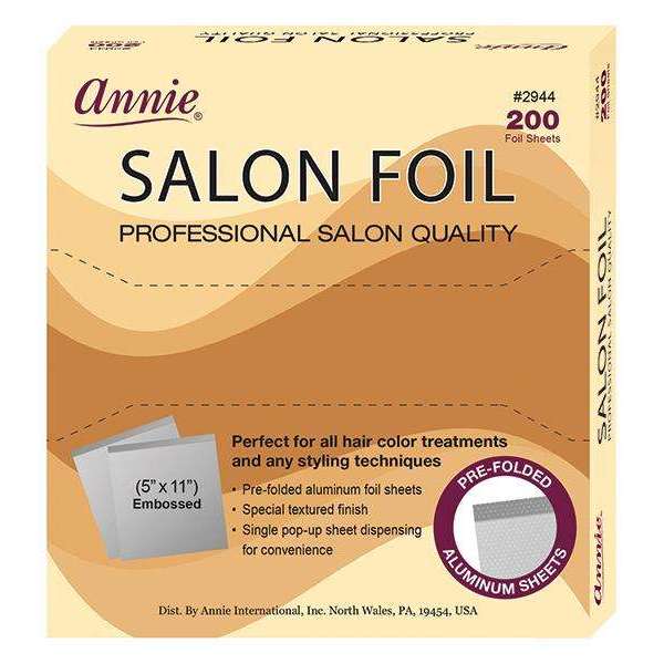Annie Aluminum Salon Foil with 200 Pop-Up Sheet for wholesale by Annie International, Inc.