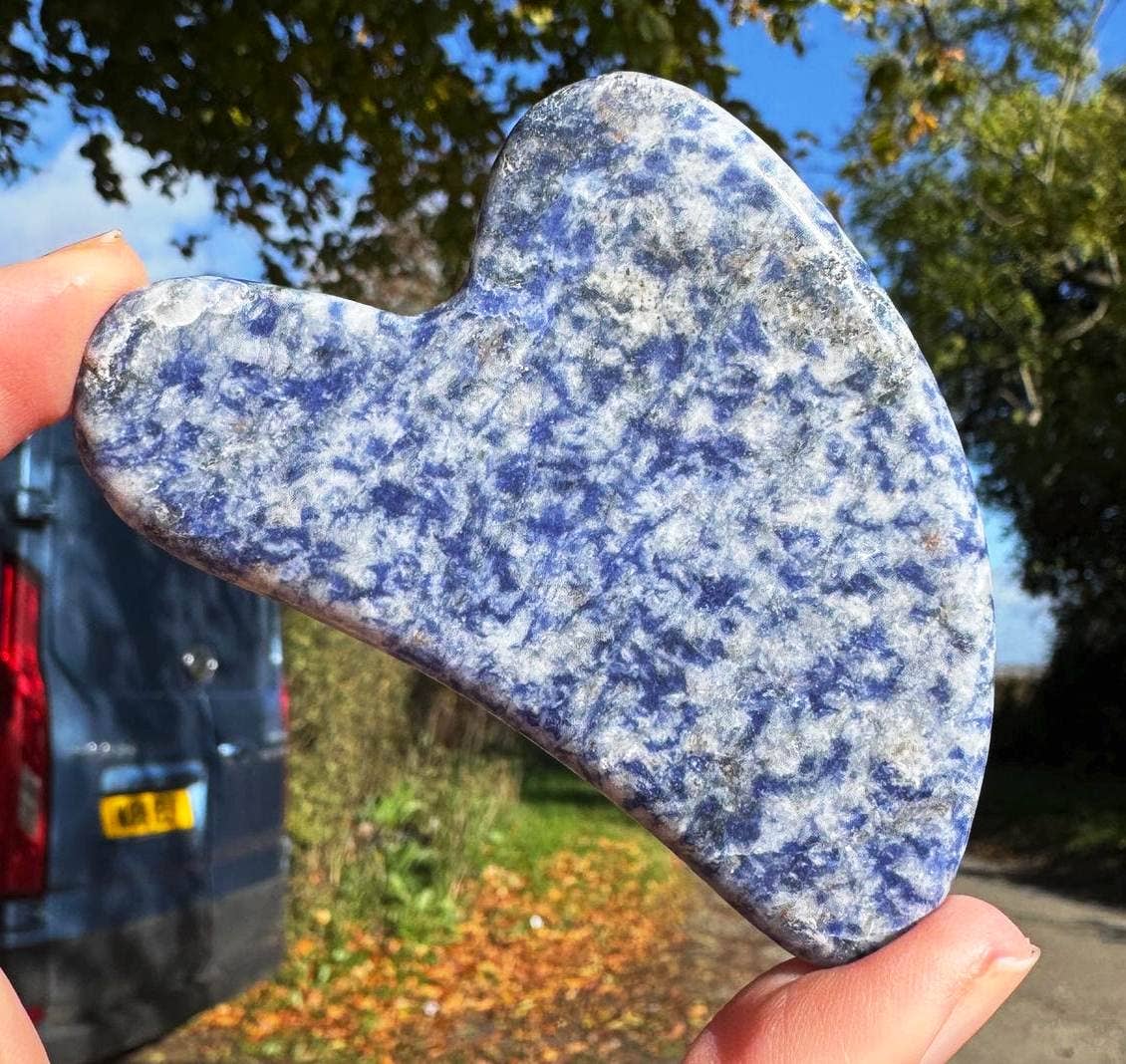 Elf Kendal Hippies - Wholesale Gua Sha Tool - Gua sha gemstone facial massager crystal gua sha heart stone20