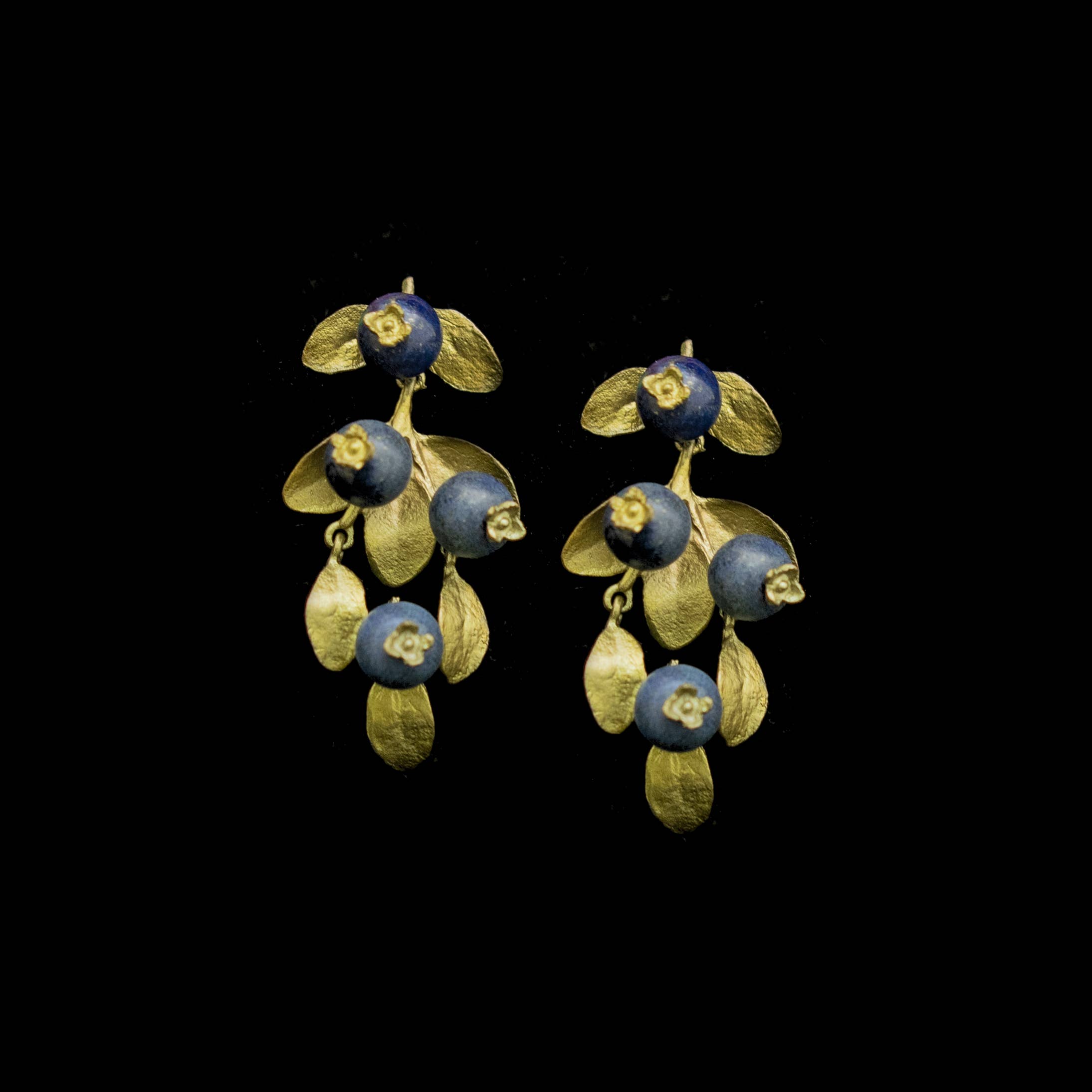 Michael Michaud - Wholesale Dangle Earrings - Blueberry Drop Post Earrings0