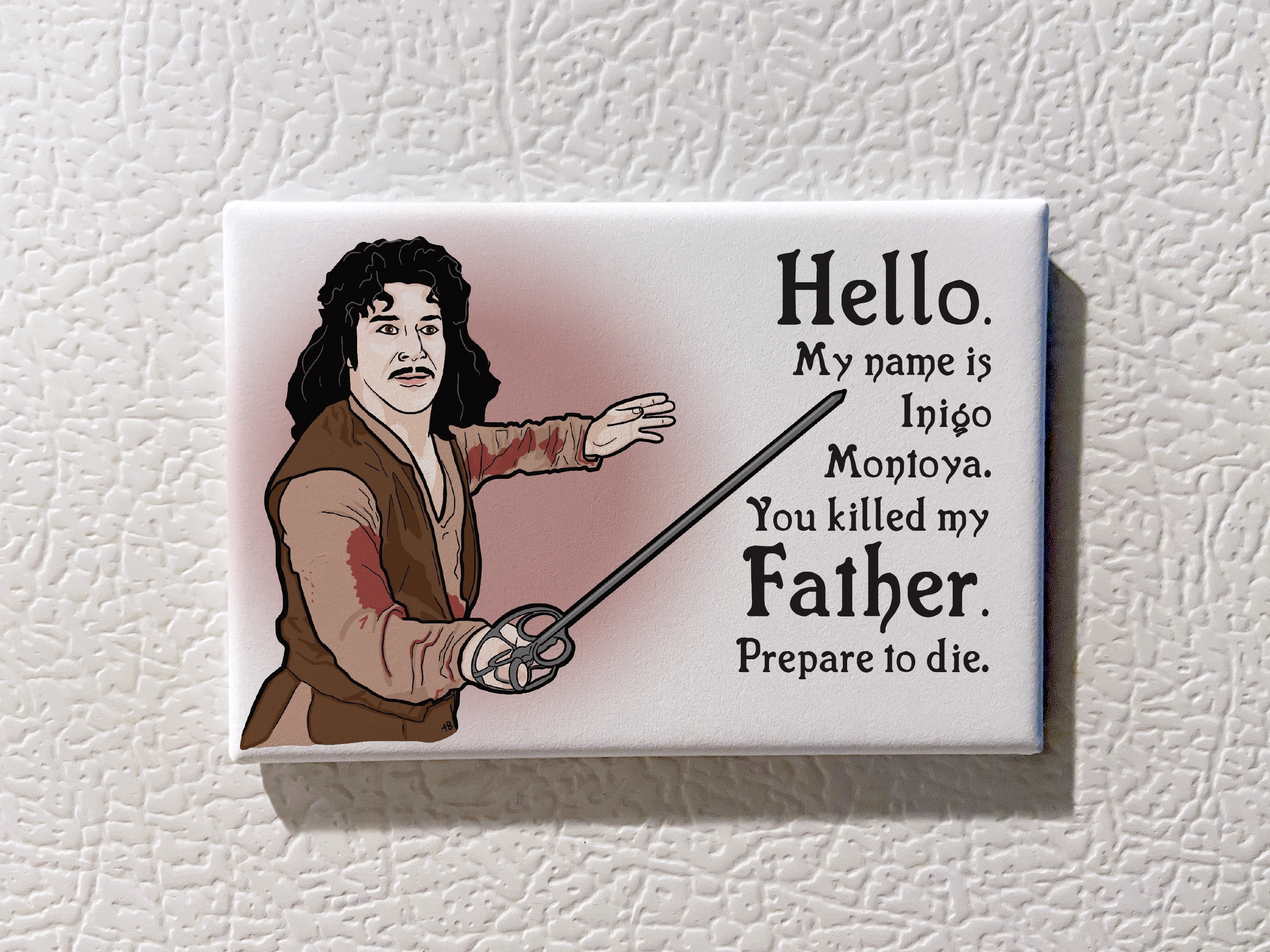 The Red Swan Shop - Wholesale Magnet - The Princess Bride Souvenir Magnet - Inigo Montoya1